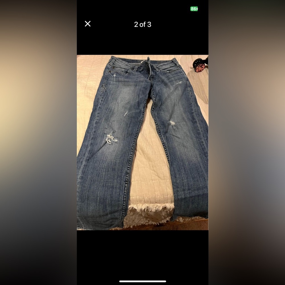 Silver jeans, 28x30 women’s, comfy material
